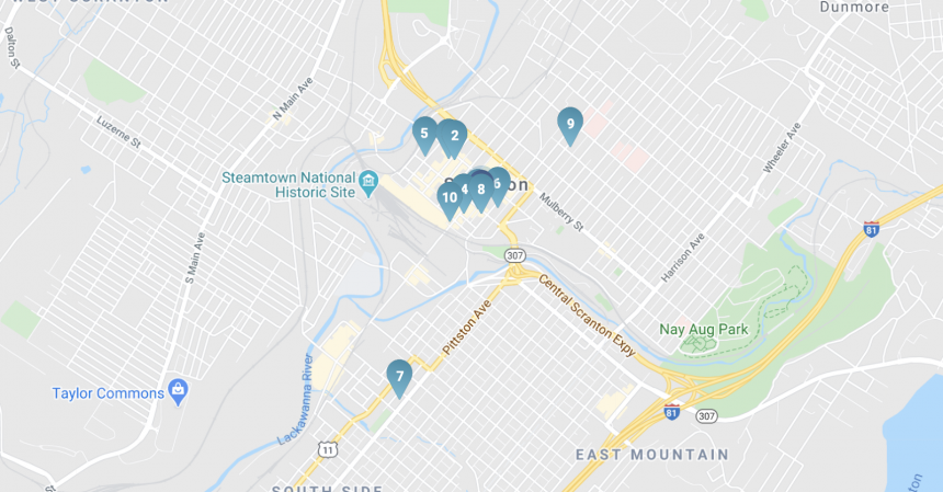 Local Search Grid Competitor Map