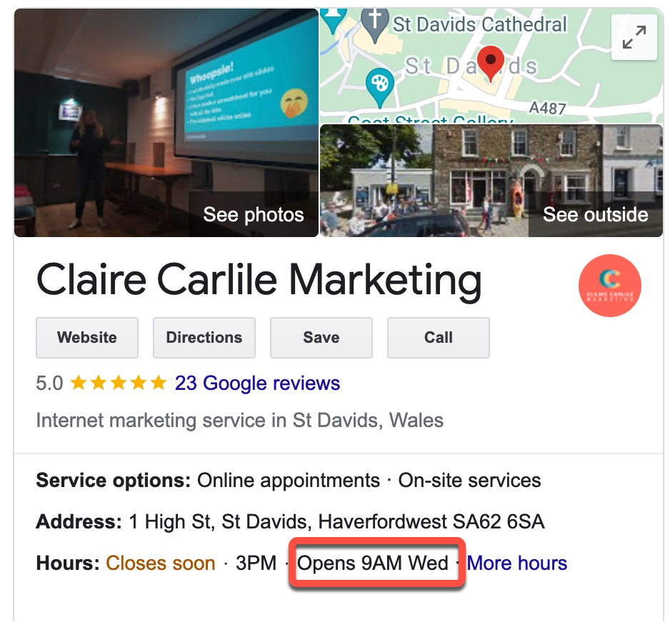 Claire Carlile Marketing