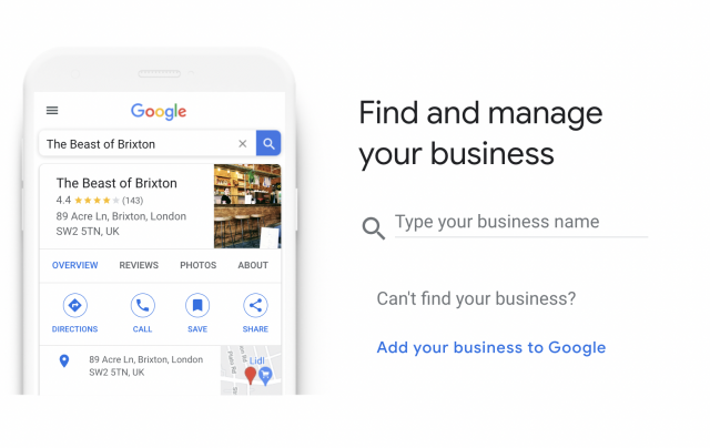 Manage Google Business